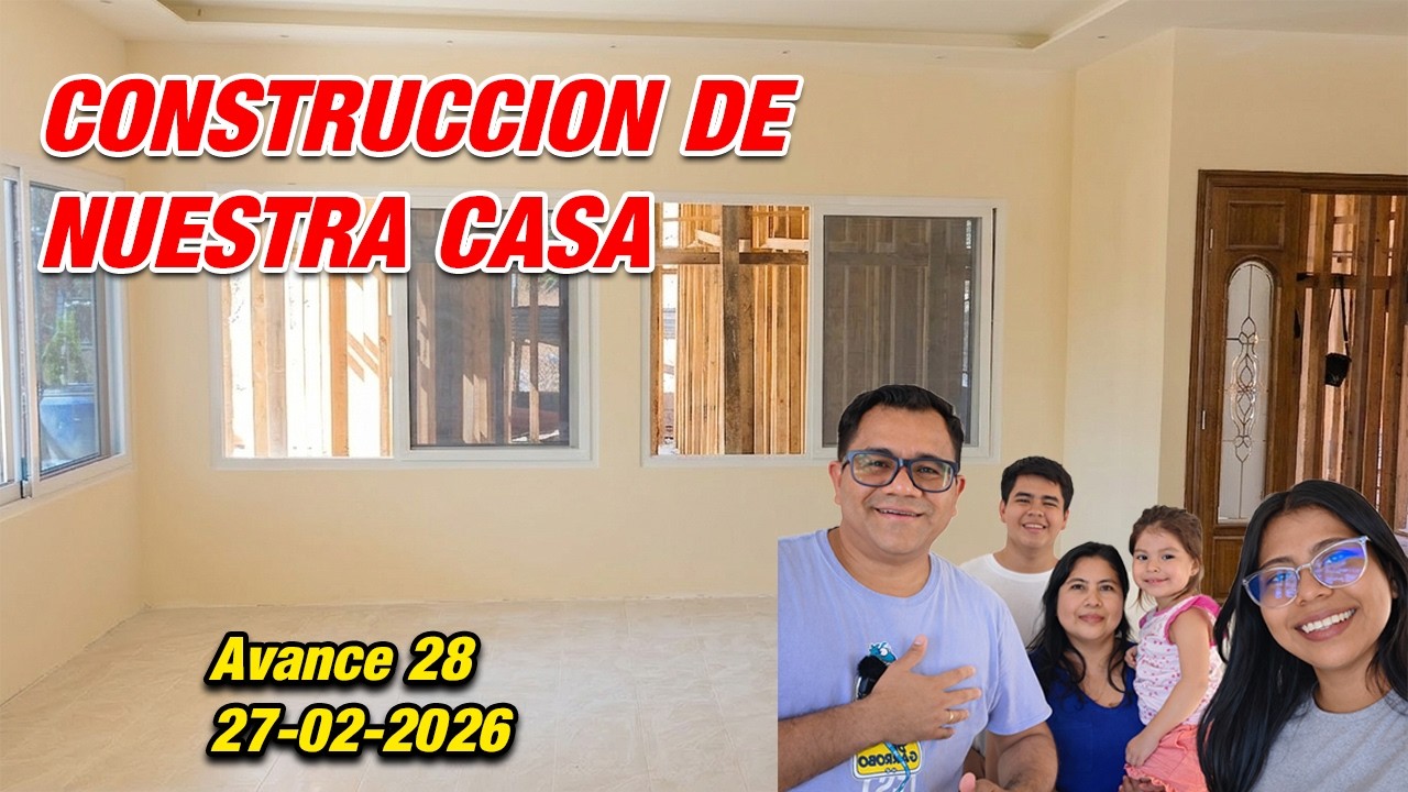 # 158🏡 Como va la construcción de nuestra casa en El Salvador? ✨ Avance - 28