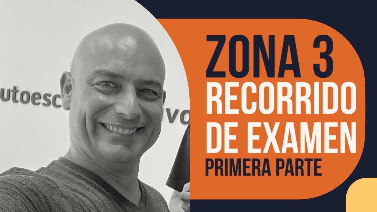 Una conducción autónoma difícil todo lo lía. EXAMEN ZONA 3 #recorridodeexamen