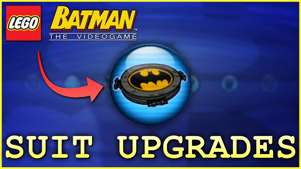 Все улучшения костюма в LEGO Batman: The Videogame