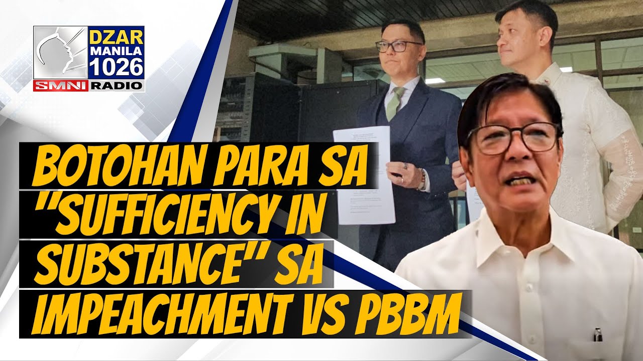 BREAKING: IMPEACHMENT vs PRES. MARCOS JR. sa House Committee on Justice
