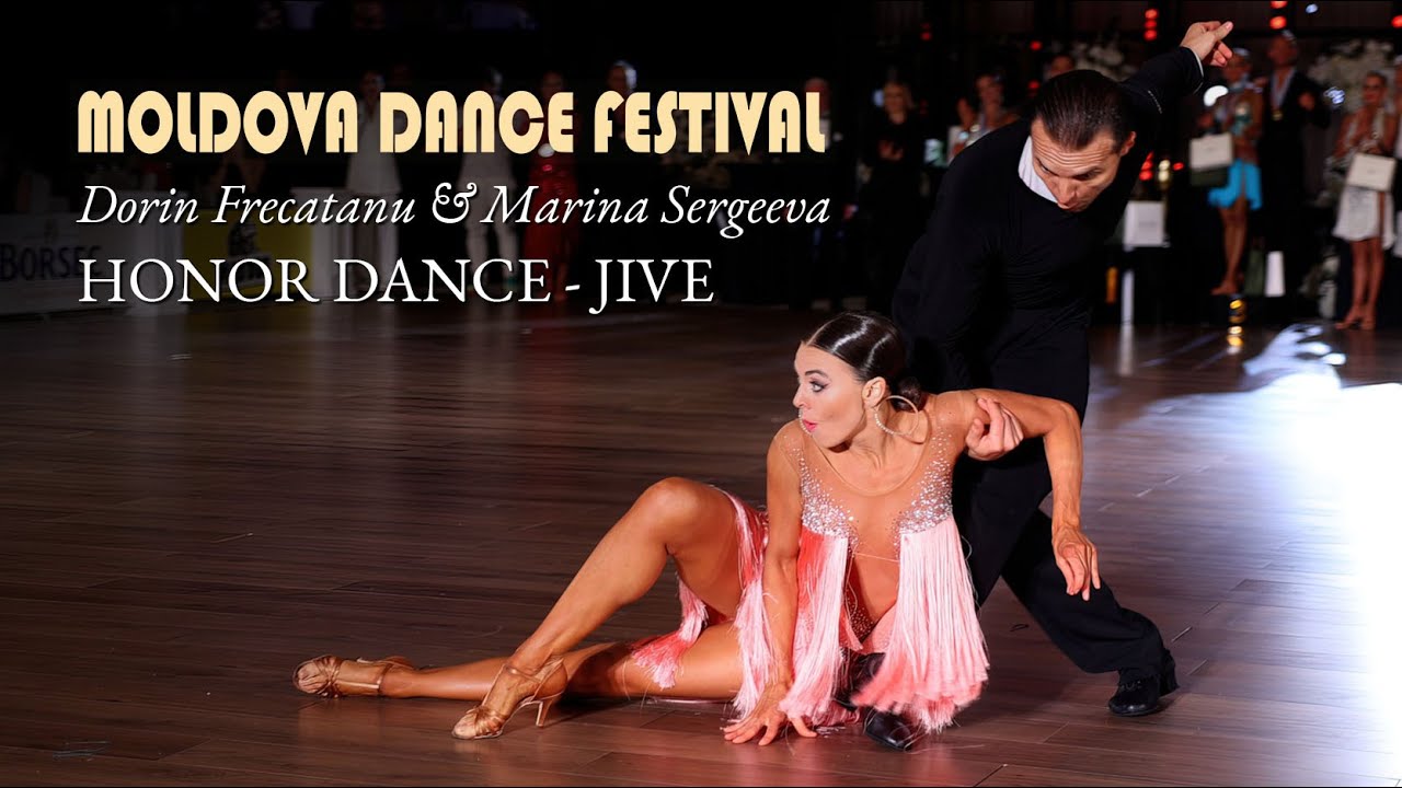 Dorin Frecautanu & Marina Sergeeva Honor Dance - Jive | Maldova Dance Festival - April 2024