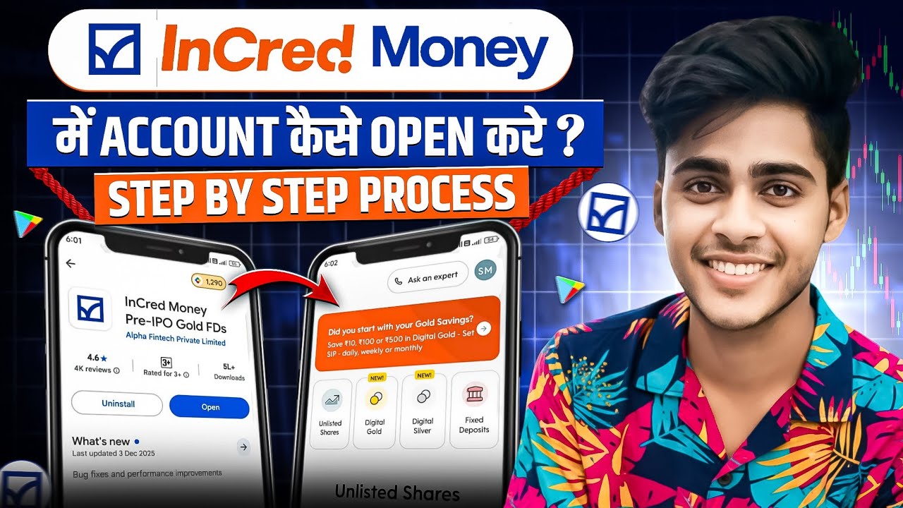 Incred Money Account Opening Process | Incred Money Me Account Kaise Banaye | How to Open Incred App