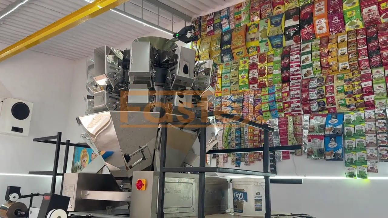 MULTIHEAD WEIGHER 10HEAD _FULLY AUTOMATIC _POUCH PACKING MACHINE@balajiplastPack
