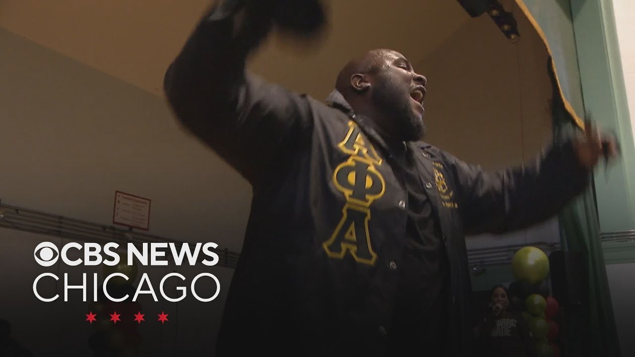 Black fraternities and sororities bring step show to Chicago high school