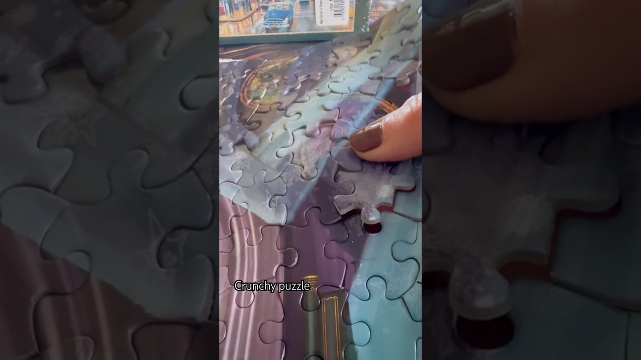 Crunchy puzzle ASMR