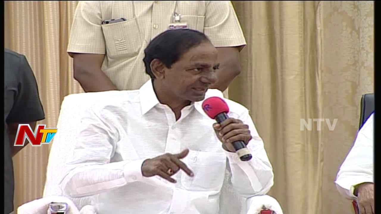 KCR Comments On Congress Leader Uttam Kumar Reddy Over Survey || Press Meet || NTV