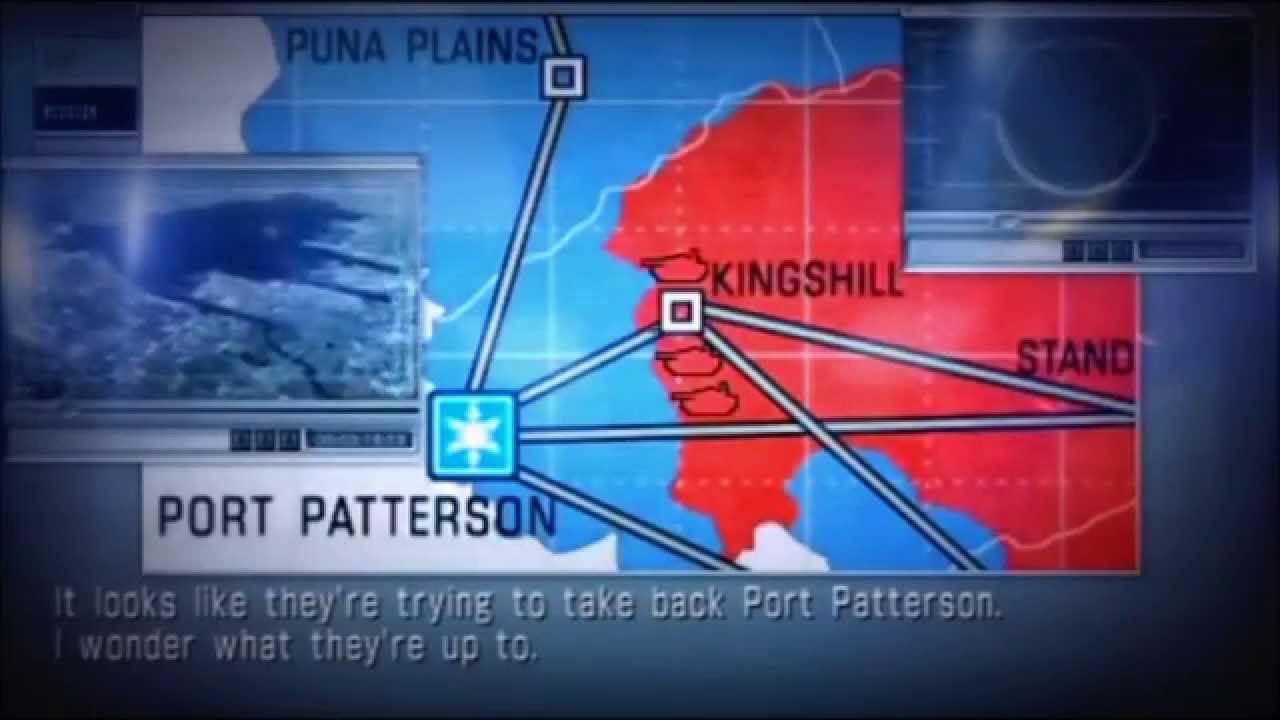 Ace combat X Strategic briefing To Santa Elva