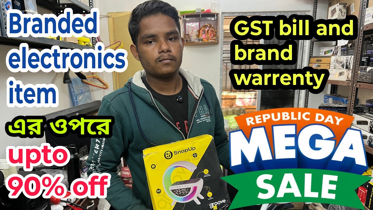 90% Discounts On Branded Electronic Items