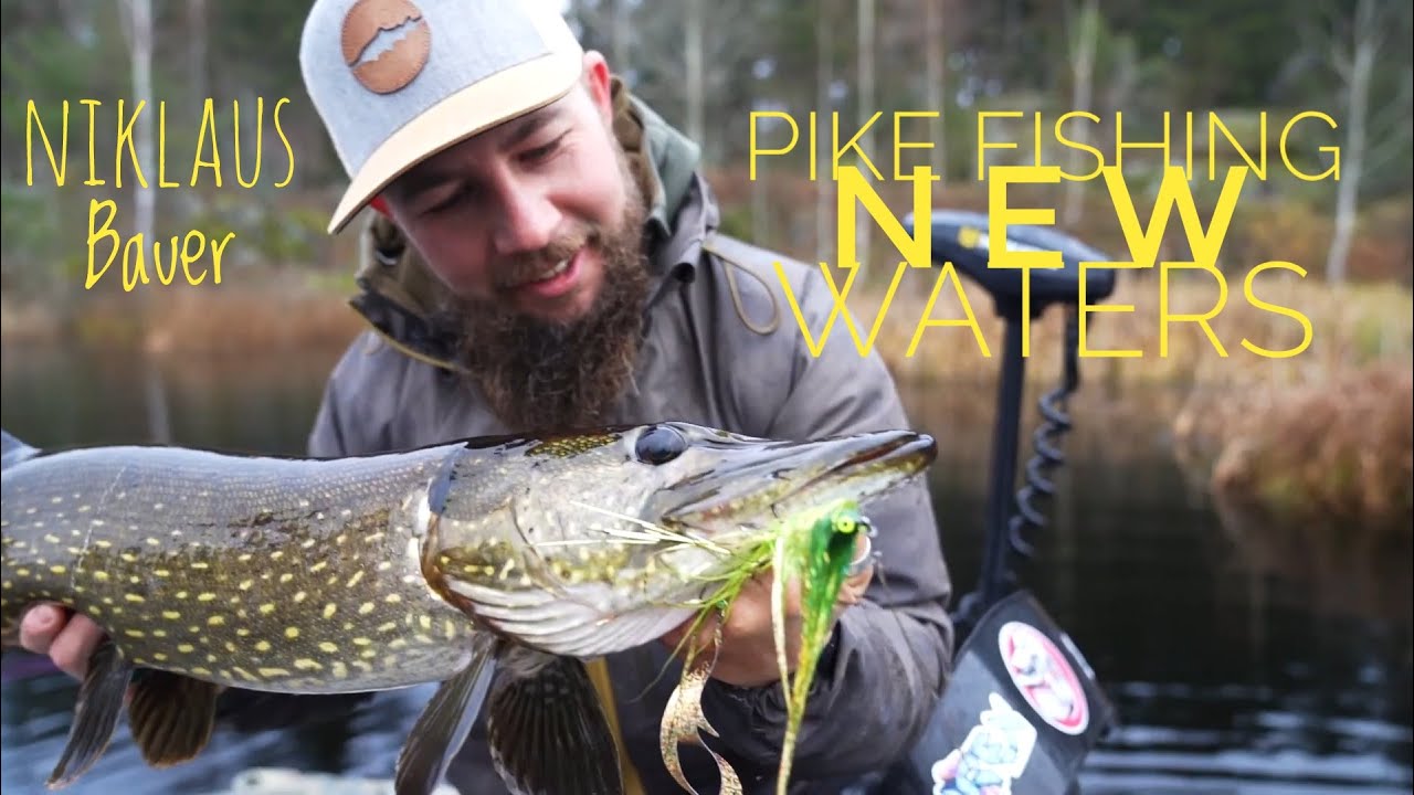 Pike Fishing New Waters with Niklaus Bauer, Thomas Söbirk and Matilda Leijon