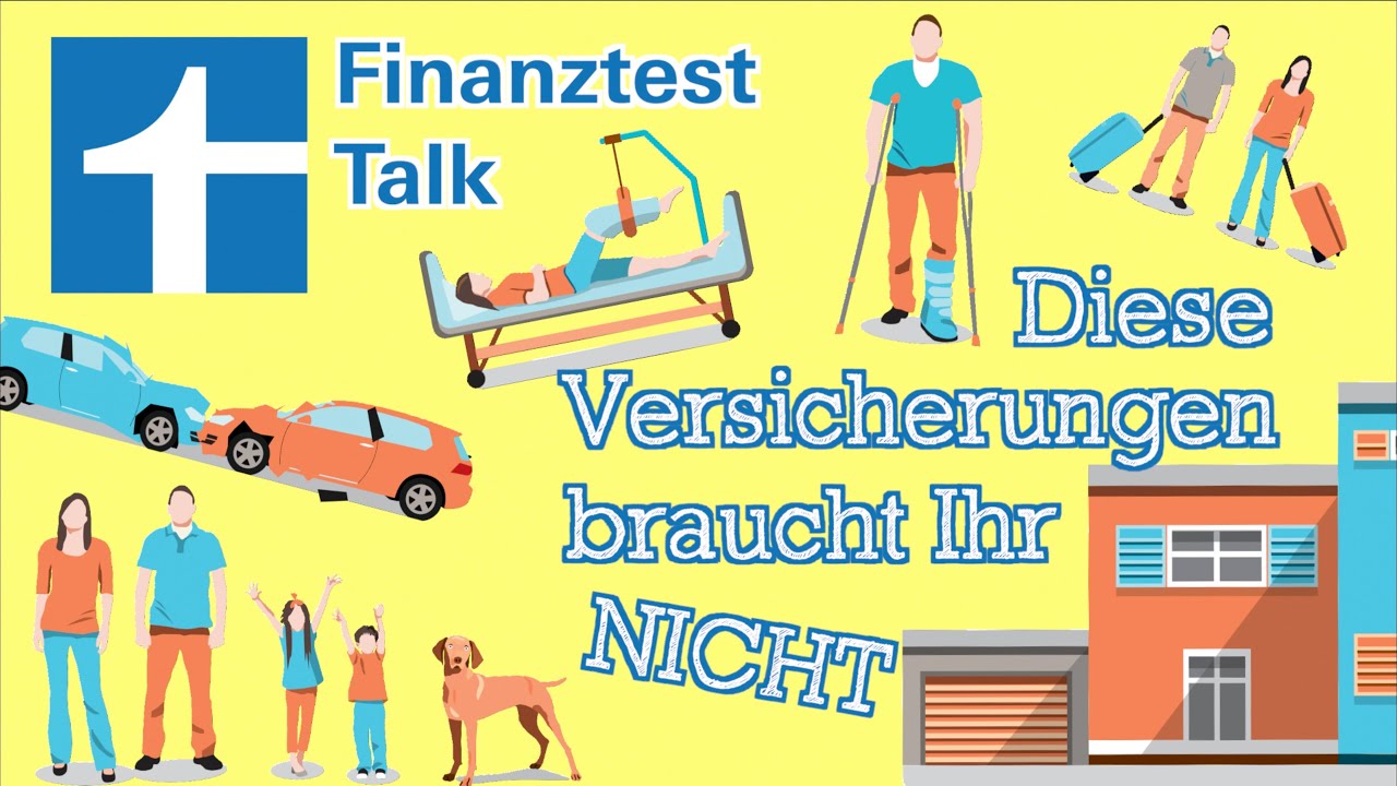 Welche Versicherungen wichtig sind - und welche nicht. Der große Finanztest Versicherungs-Check.