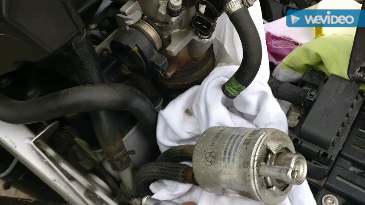 Schimbare filtru benzina BMW F650GS