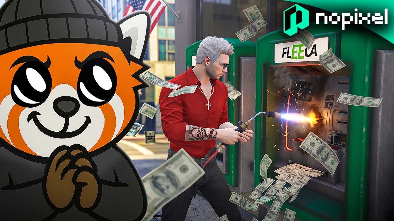 OBRABOWALIŚMY BANKOMAT Z NOWĄ EKIPĄ W GTA RP