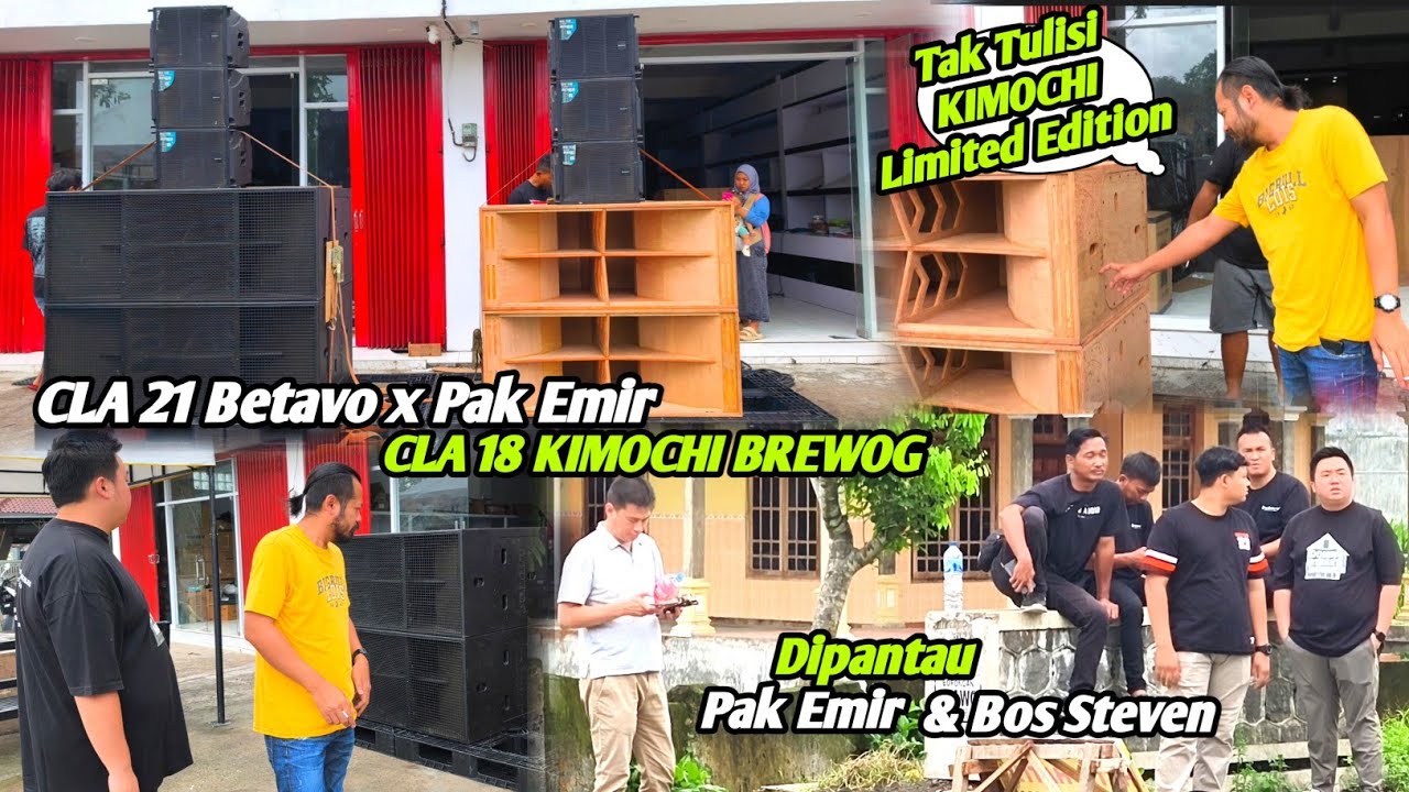 Akhirnya Box KIMOCHI jadi‼️Begini Penampakannya,,Compare CLA BREWOG x CLA Betavo Pak Emir