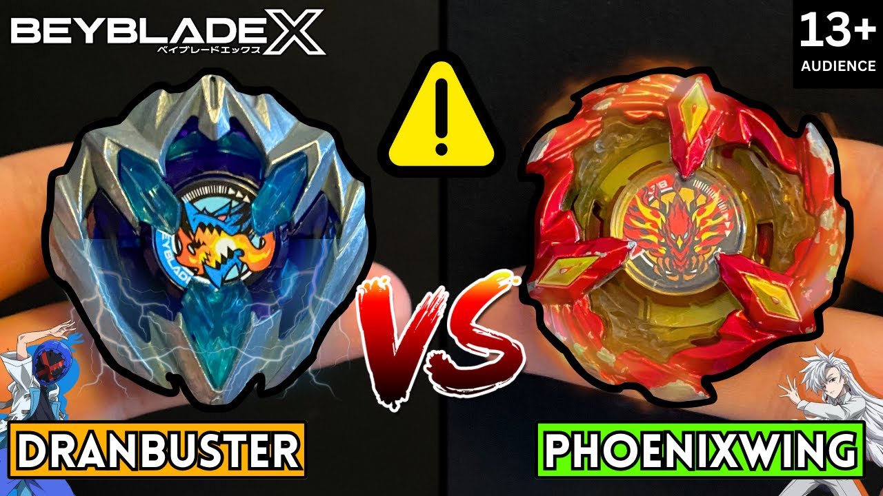CHAOS: Dran Buster VS Phoenix Wing | BEYBLADE X [13+]