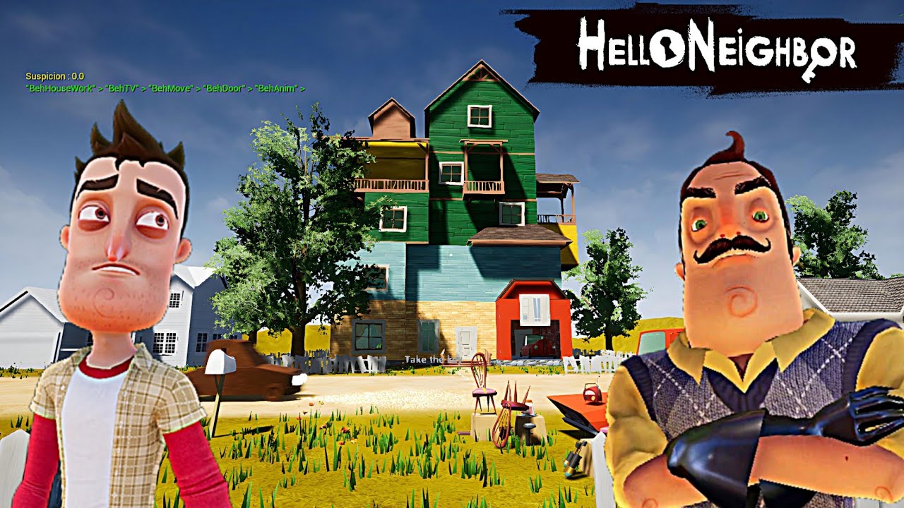 Angry Neighbor Remake Hello Neighbor Mod