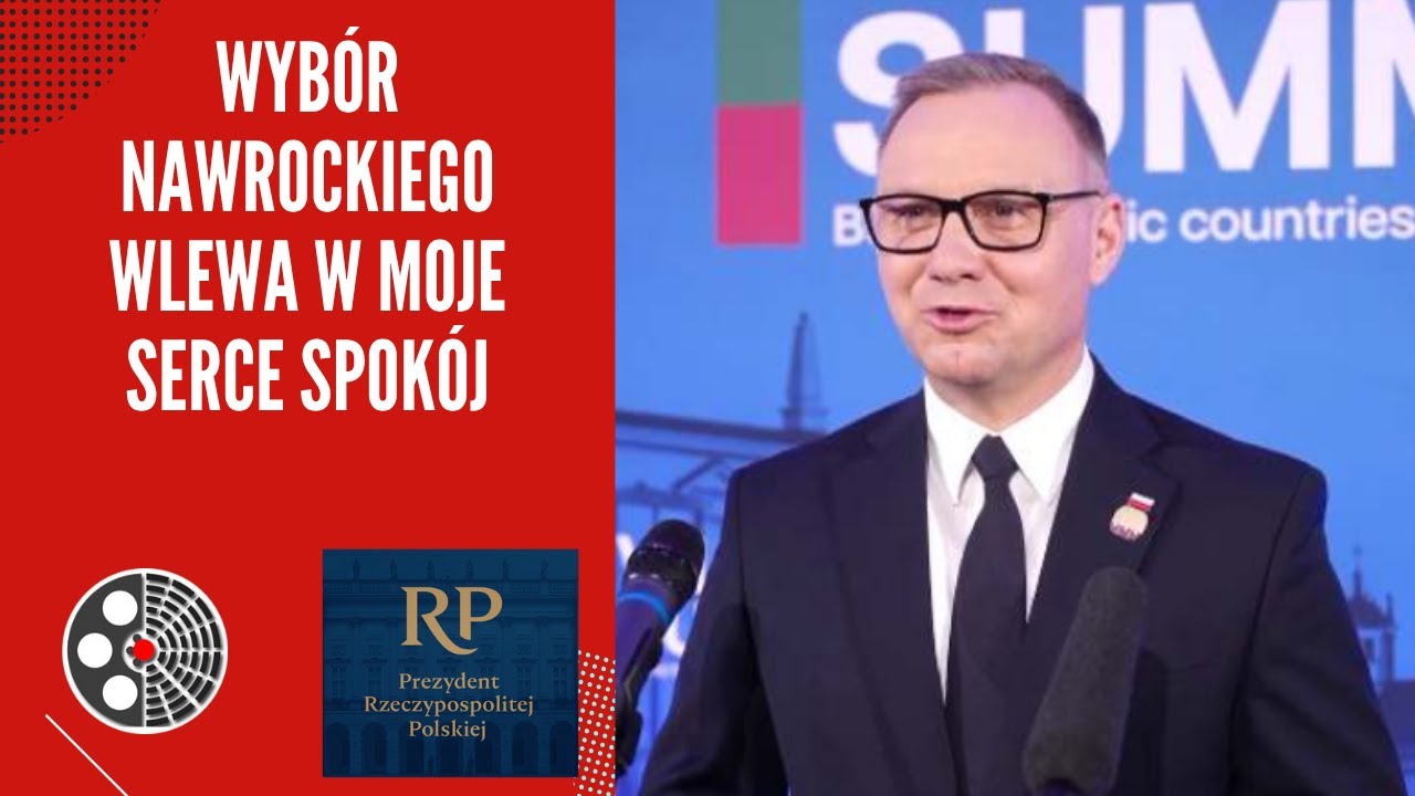 A. Duda: Wyb&oacute;r Nawrockiego wlewa w moje serce spok&oacute;j