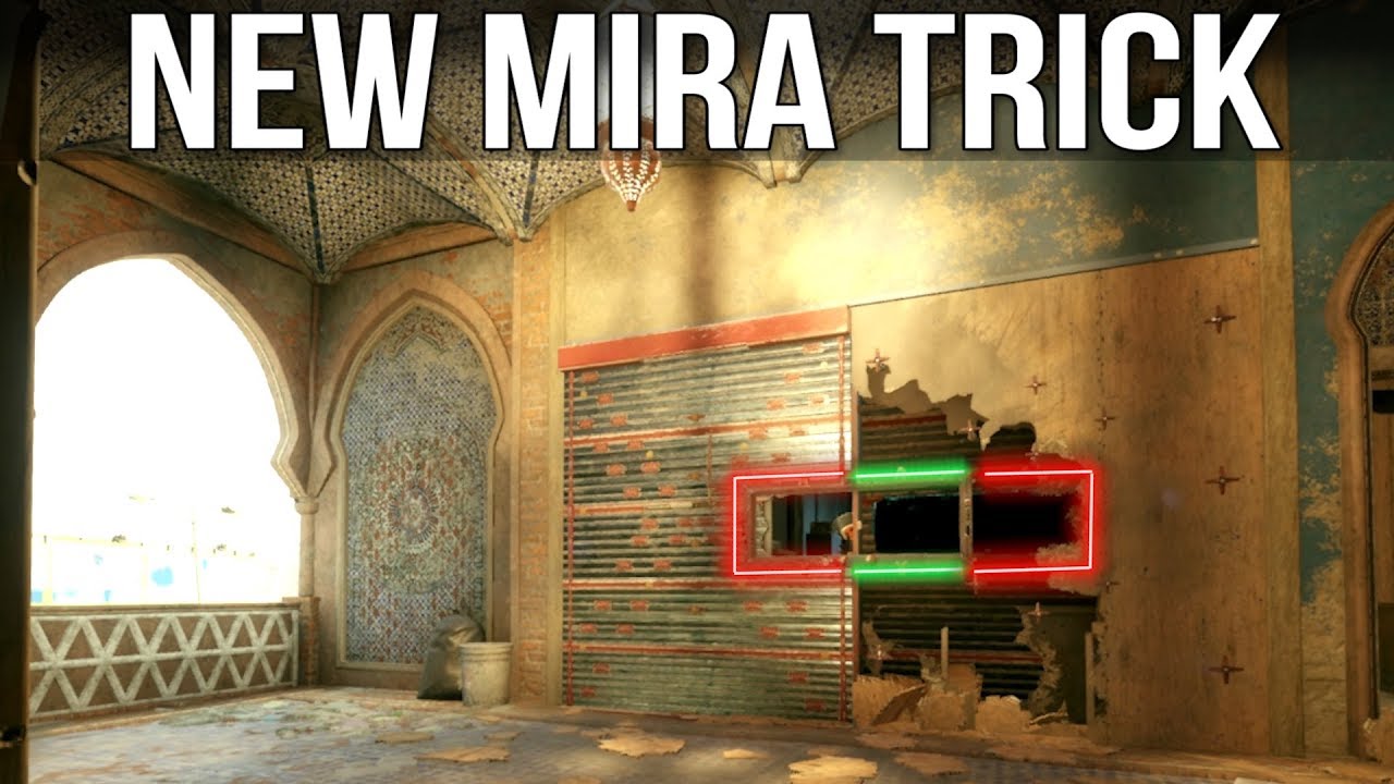 СНОВА НОВЫЙ Трюк с Мирой! — Советы и подсказки по Rainbow Six Siege