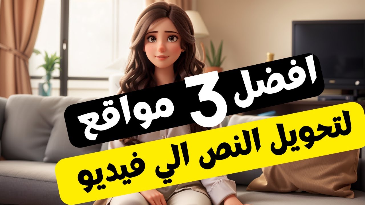 أفضل مواقع - تحويل النص إلى فيديو بالذكاء الاصطناعي - مجانا بلا حدود