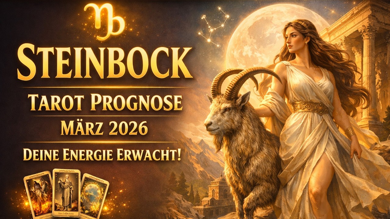 STEINBOCK ♑ Tarot März 2026: Stabilität & Große Erfolge! ✨ TRIFFT EIN! 💯