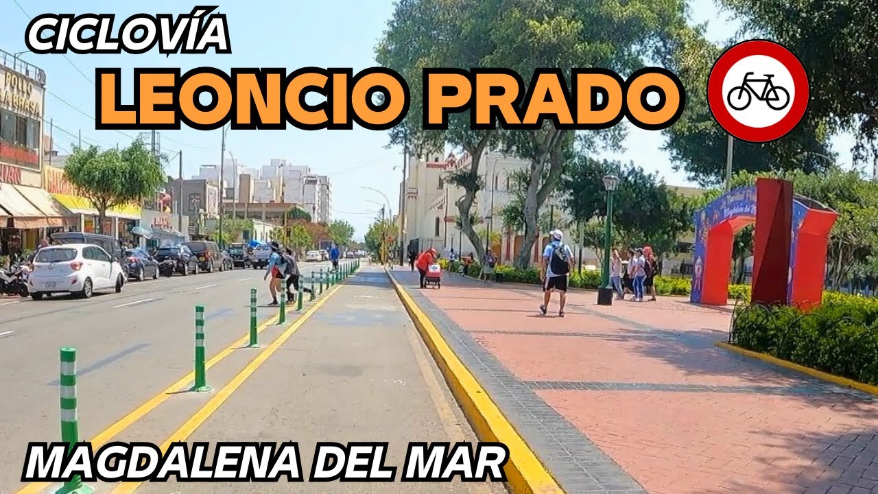 Nueva ciclovía hacia la Costa Verde | Jirón Leoncio Prado | Magdalena del Mar | Lima Perú