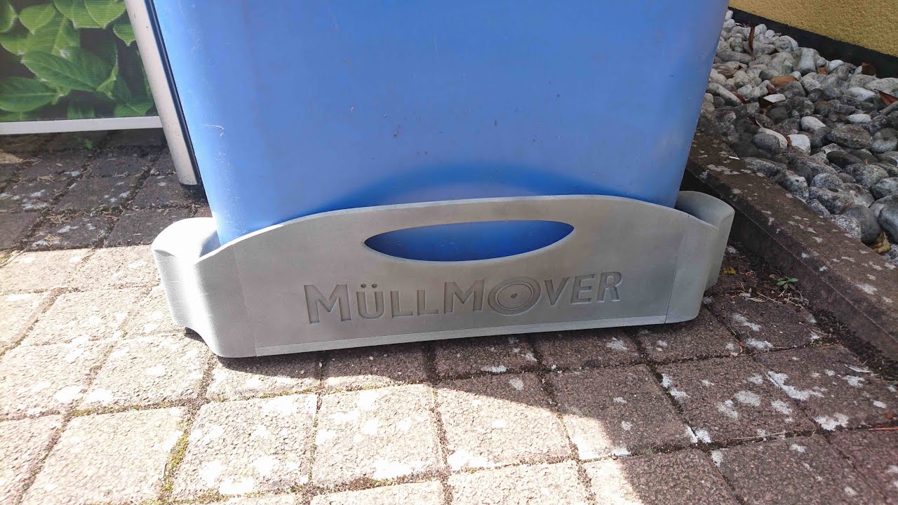 Der MüllMover - die Rollhilfe für schwere Mülltonnen
