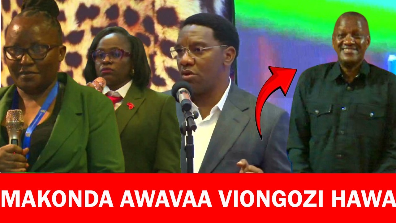 MAKONDA AWAVAA VIKALI MAAFISA HAWA WA SERIKALI,AWASIMAMISHA NA KUWAHOJI MASWALI /KUHUSU MICHEZO