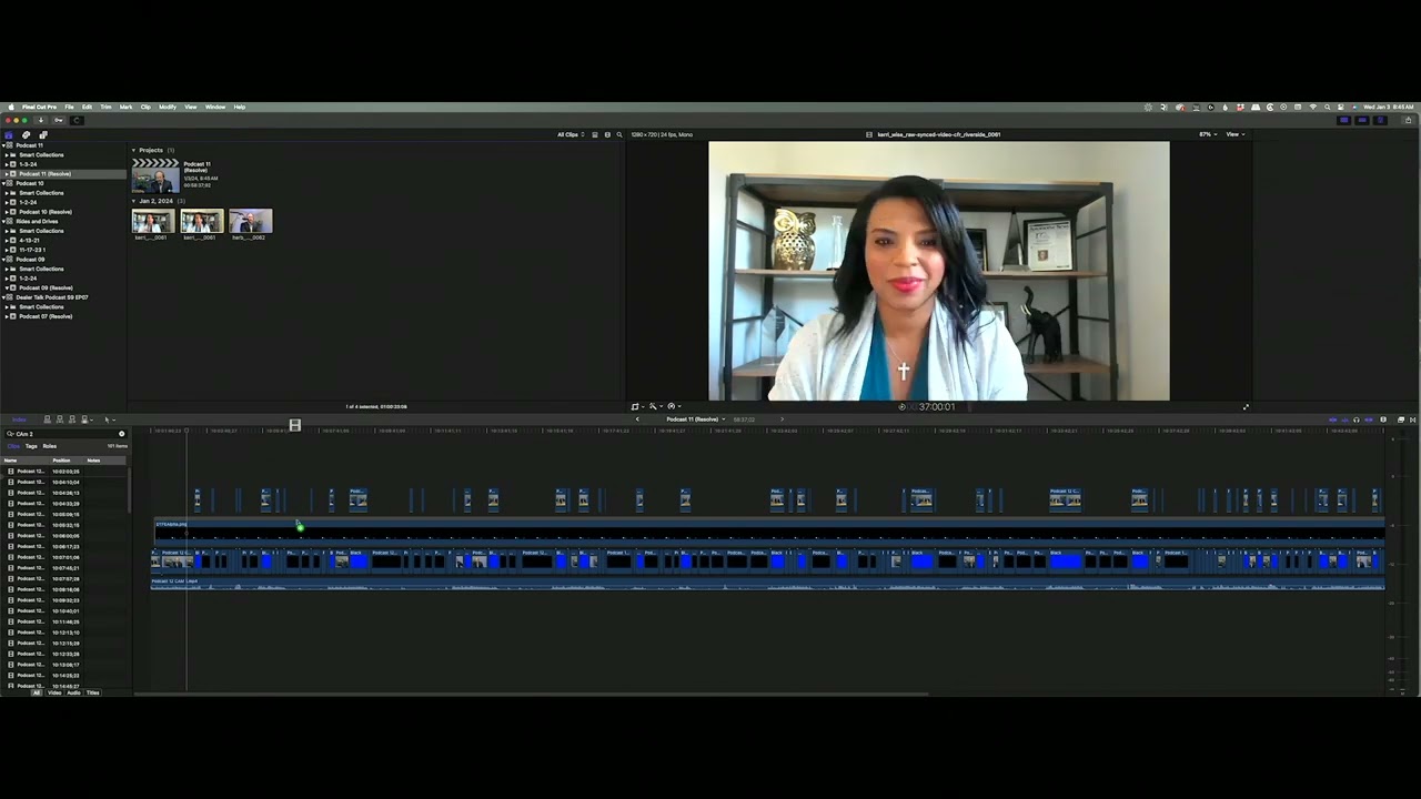 Editing Podcast 10 HD MP4