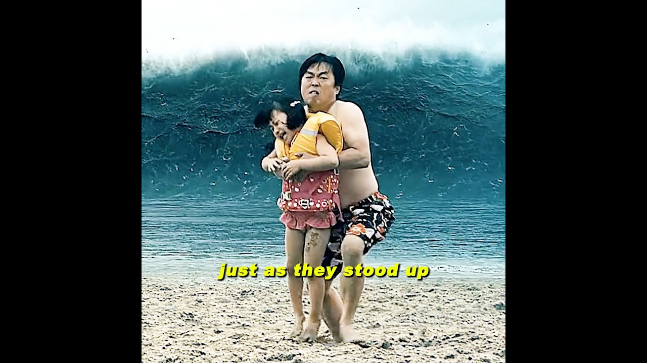🌊 A Massive Tsunami Destroyed The Entire City In Minutes 😱 #Shorts #movie