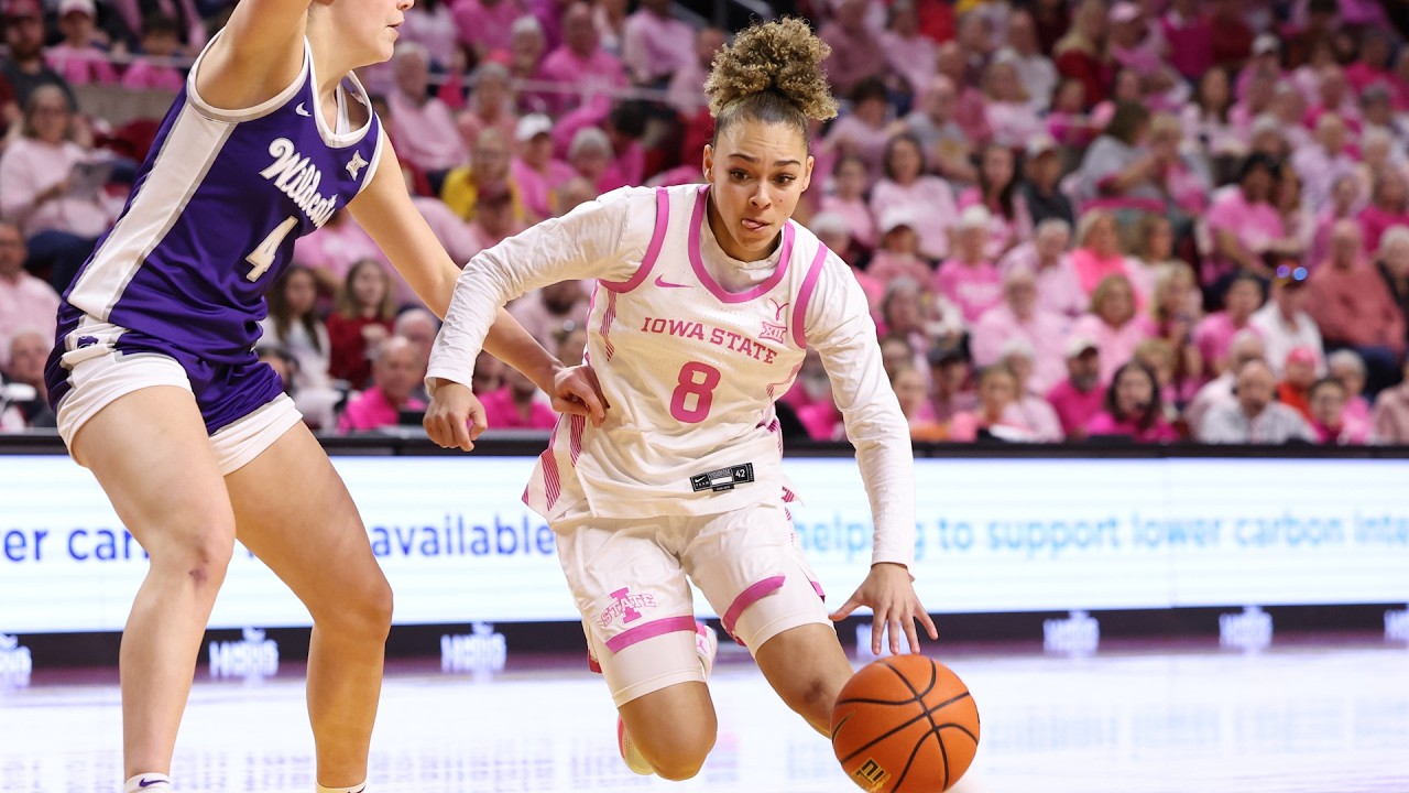 WBB Highlights: Iowa State beats K-State, 76-72