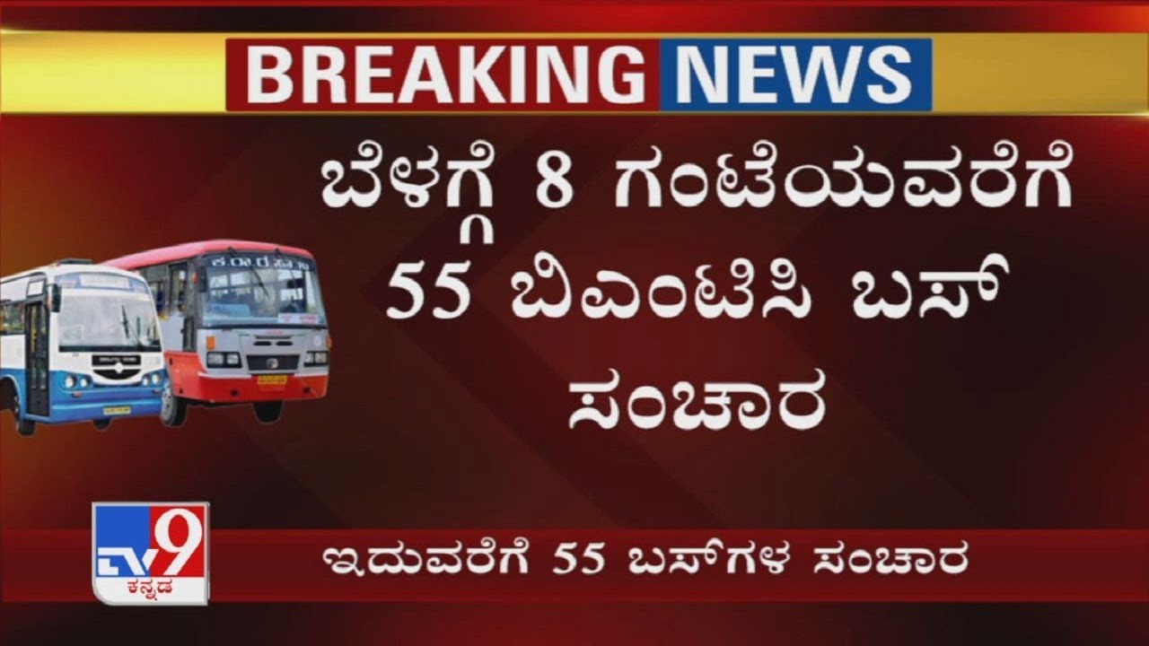Transport Strike: 55 BMTC Buses Plied Till 8am In Bengaluru; Reports