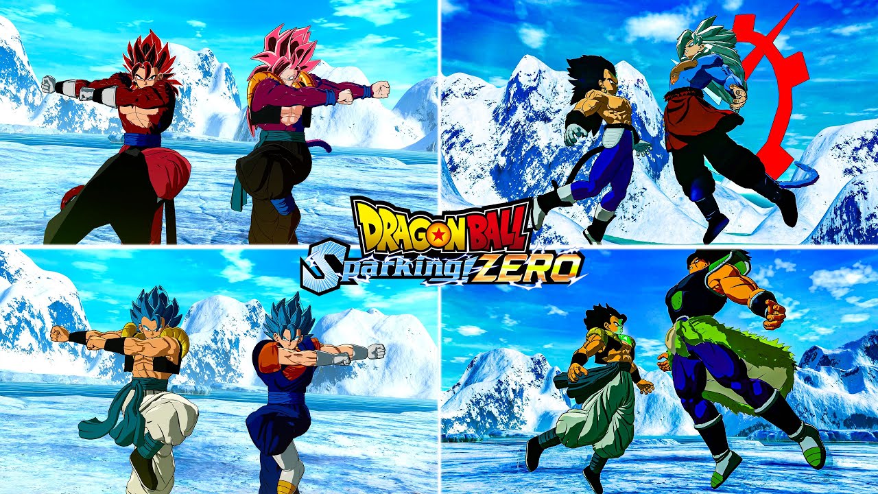 DRAGON BALL Sparking! ZERO Mods - Ultimate Epic God Fusions (4K 60FPS)