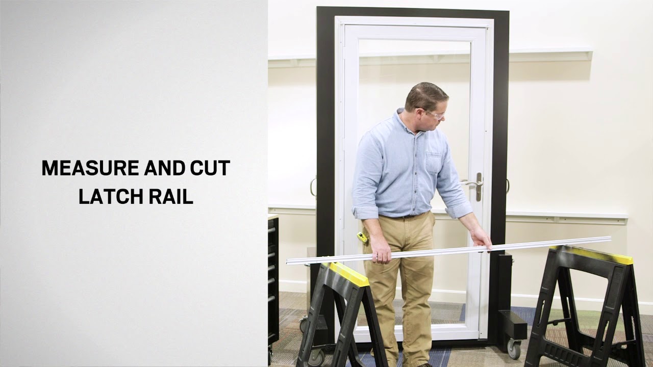 Installing Storm Doors with the Pro Installation System | Andersen Windows