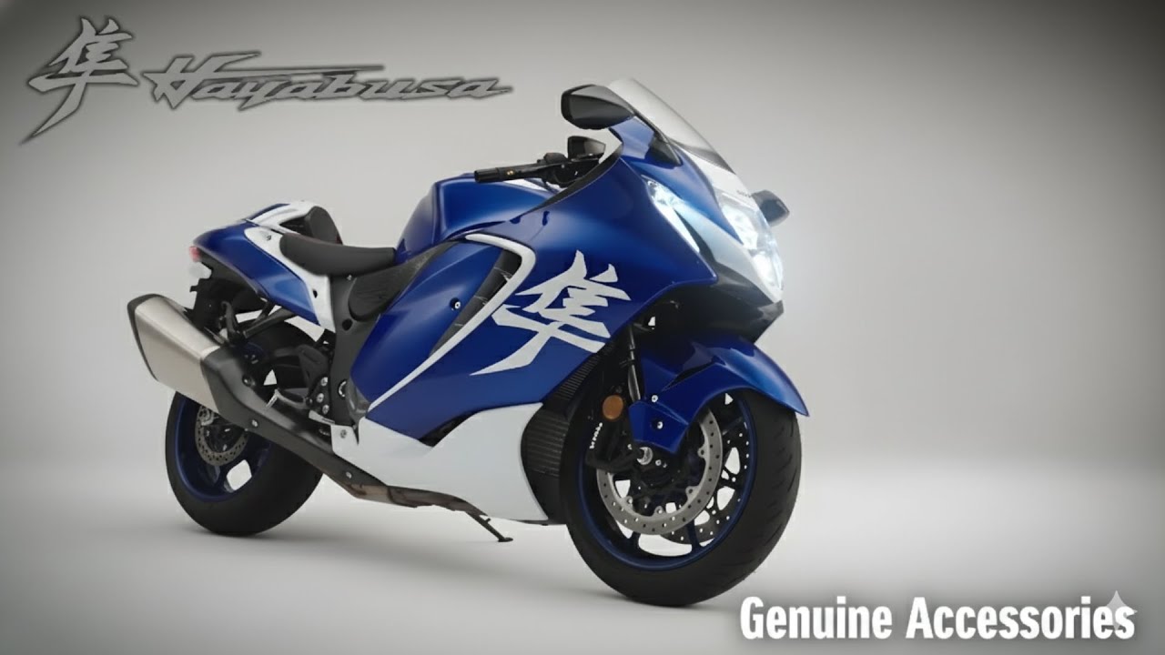 Представлен Suzuki Hayabusa 2026 года: полный комплект аксессуаров и цена