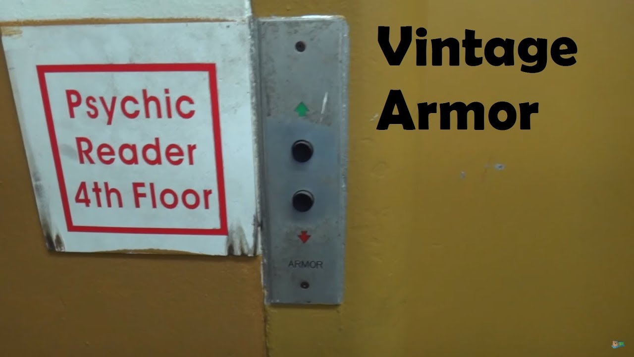 Vintage Armor Traction Elevator in NYC