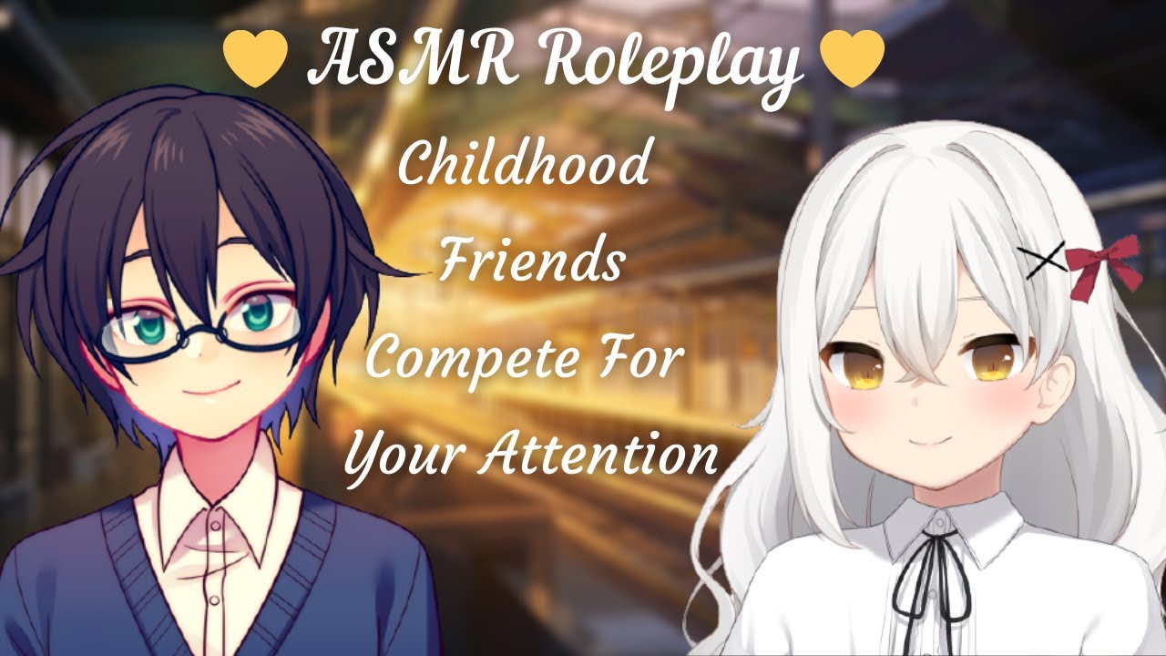 ASMR Roleplay ‖  Childhood Friends Compete For Your Attention (ft. DreamyIzumiVA) [MF4A]