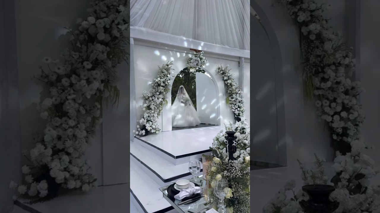 Former Miss Uganda Stella Nantumbwe's Breathtaking Bridal Entrance 🤍          #wedding #inspiration