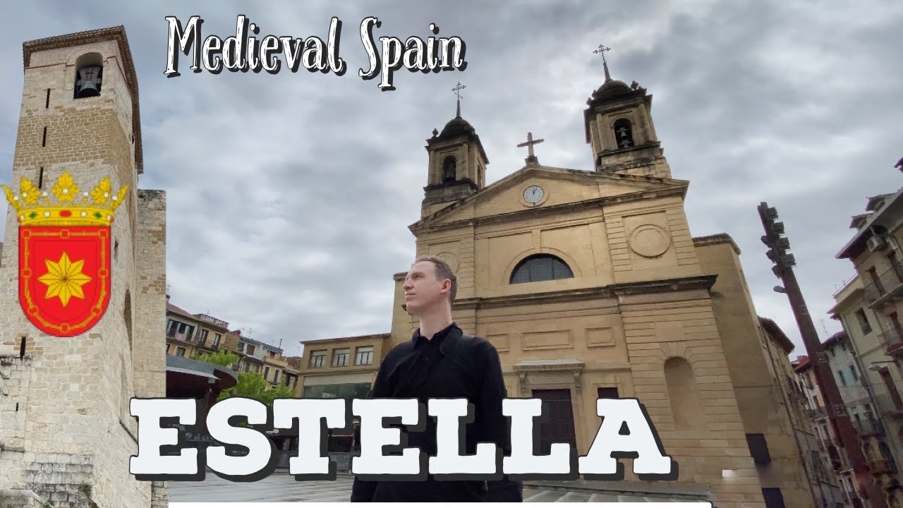 ”ESTELLA ” A MEDIEVAL TOWN IN NORTHERN SPAIN 🇪🇸  Эстелла - средневековый город на севере Испании.