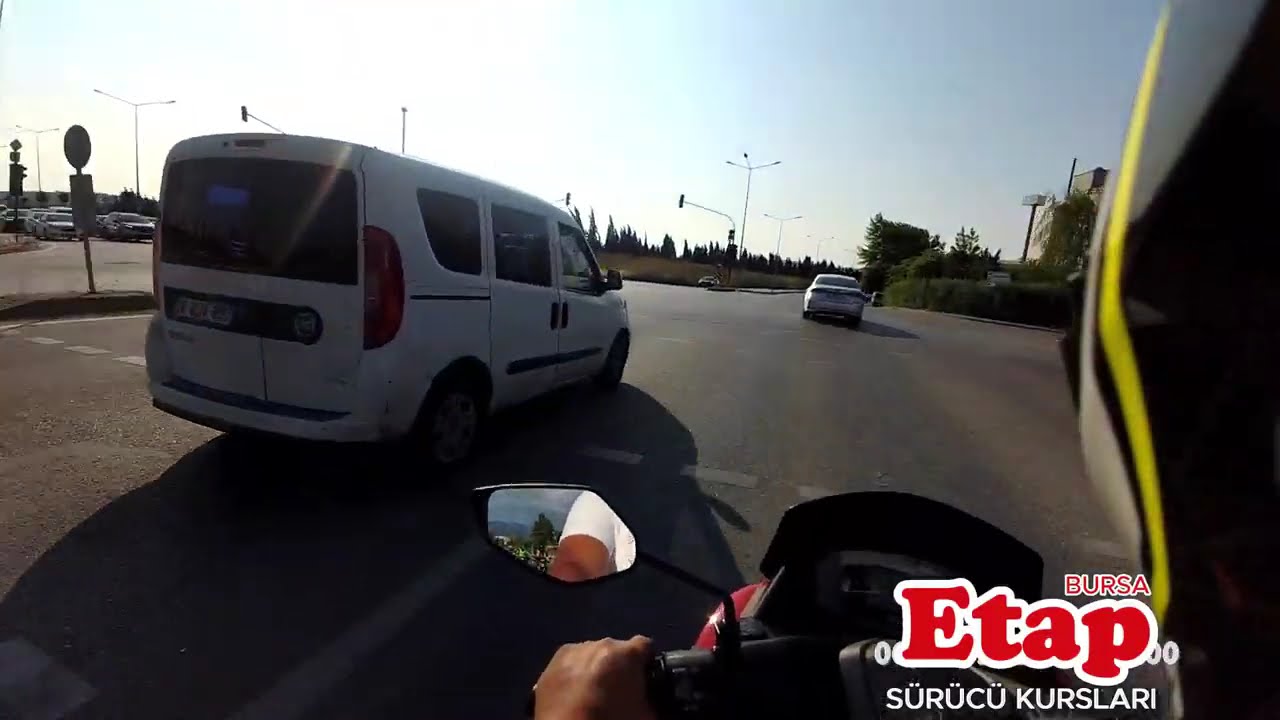 BURSA NİLÜFER MOTOSİKLET DİREKSİYON SINAVI DIŞ PARKUR VİDEOSU