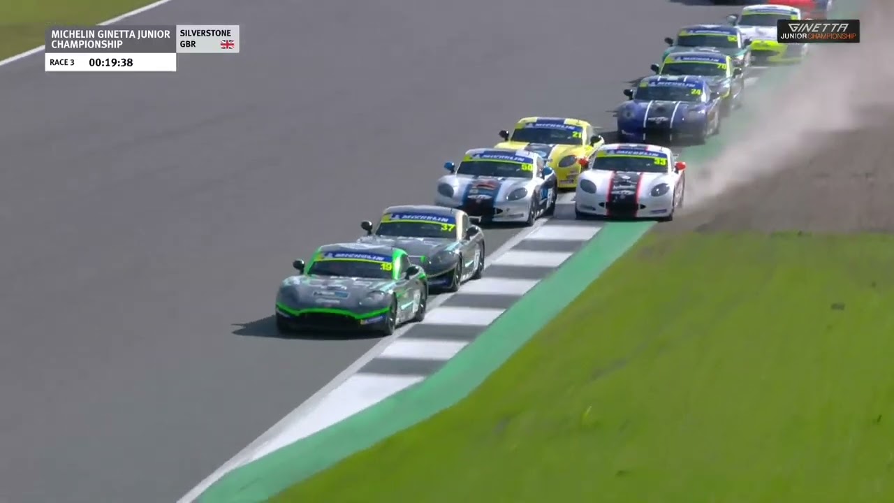 LEO ROBINSON - Ginetta Junior Championship - Round 2 Silverstone - Race 3 - Full Race