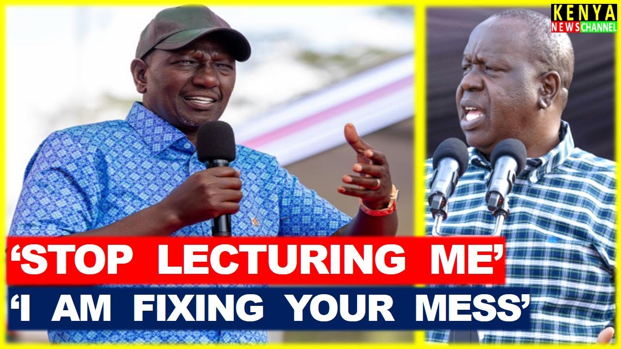 Ruto ANGRY speech today in Kisumu responding to Matiangi, Gachagua & Kalonzo