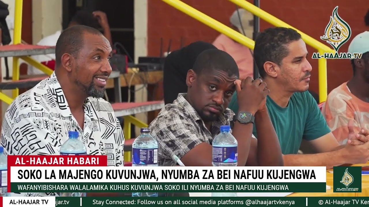 SOKO LA MAJENGO KUVUNJWA, NYUMBA ZA BEI NAFUU KUJENGWA