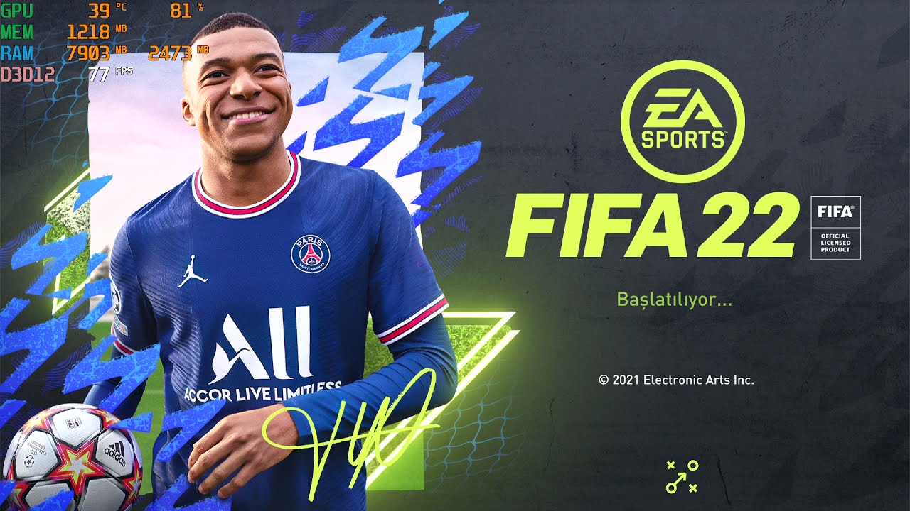 AMD Ryzen 3 4300GE FIFA 22 Gameplay & FPS Test