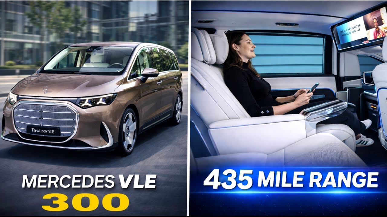 2027 Mercedes VLE 300 First Look This Feels Like a Private Jet