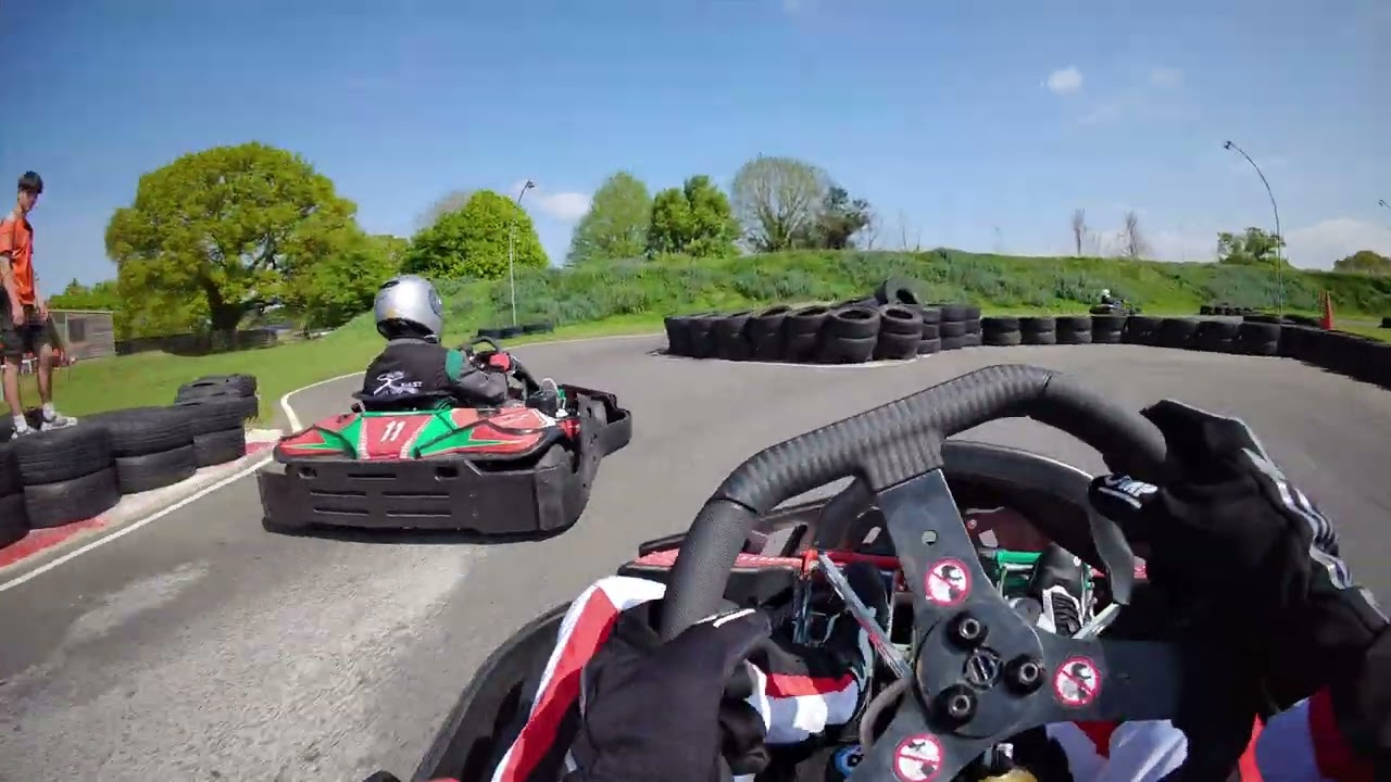 Survived a Hot Race @south coast karting Bournemouth