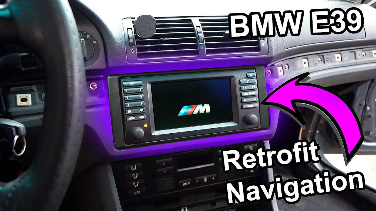 Как я установил навигацию на ВМШ Е39? (Retrofit Navigation 16:9)