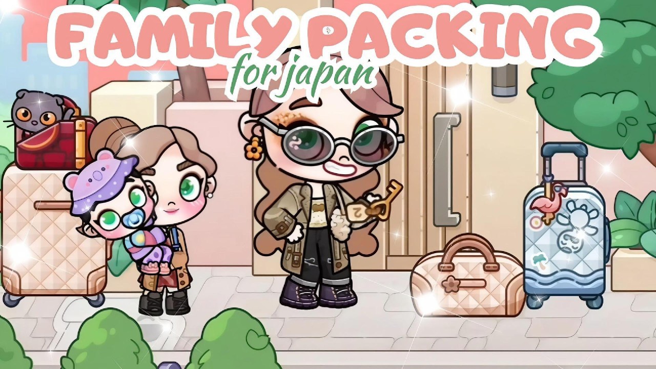 Avatar World Family Packing Day for Japan 💗🧳 | Avatar World