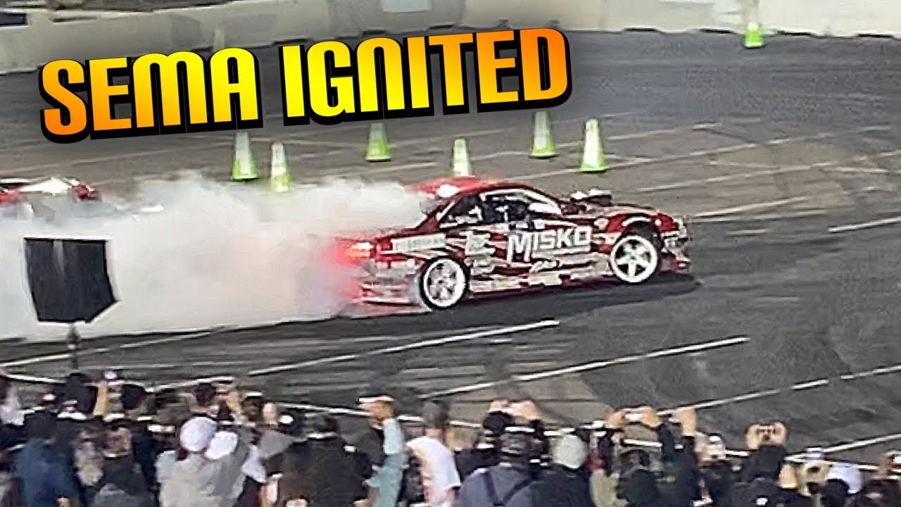 SEMA IGNITED - (Drifting highlight footage )  After Party