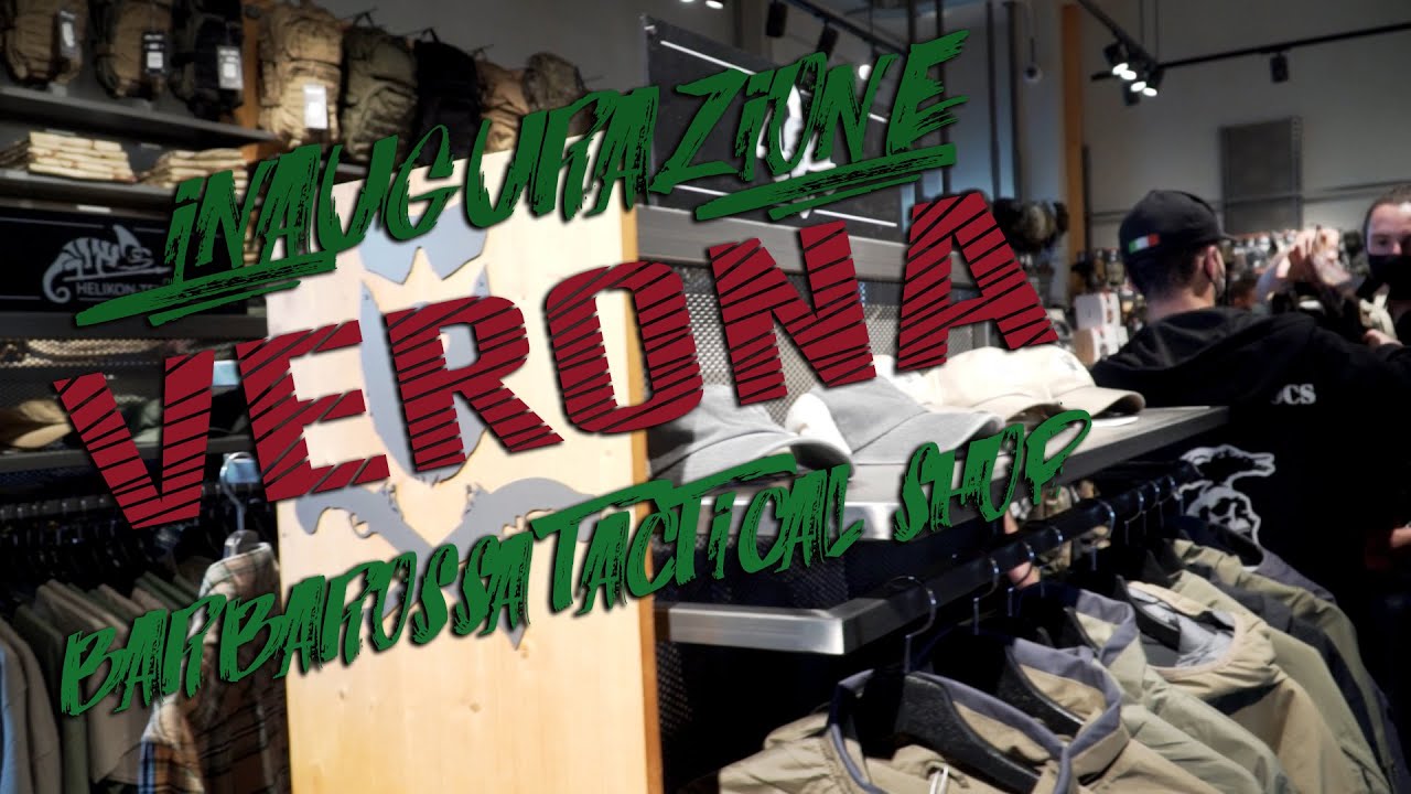 INAUGURAZIONE BARBAROSSA TACTICAL SHOP | VERONA