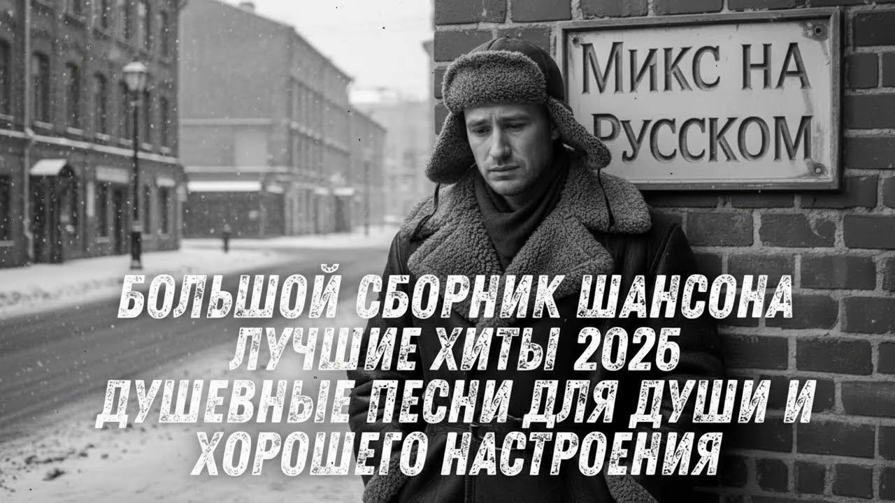 ❄️ Большой сборник шансона – зимние душевные песни для грусти и тишины души