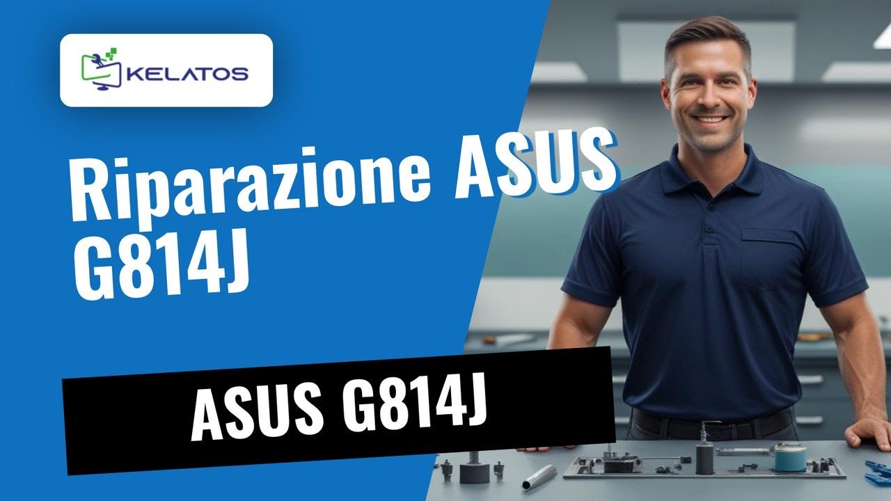 Perdita di liquido sul tuo ASUS G814J? Ecco come lo ripariamo 🔧